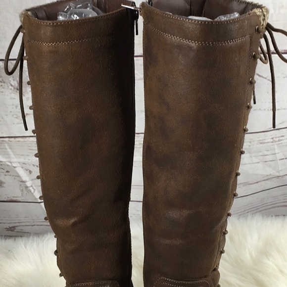 Knee high brown boots sz 8M - Picture 6 of 14